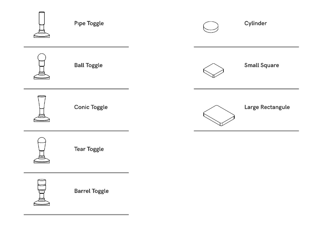 Toggle Switches & Buttons